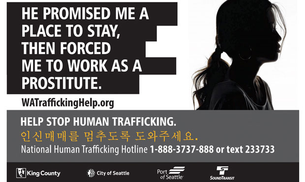 human trafficking...