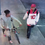 Kent Police released images Tuesday of two people of interest in a carjacking Monday night. If you have any information about the incident, please call 911 or Crime Stoppers at 1-800-222-8477.  (Kent Police)