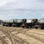 A group called SPEARHEAD VI is driving a convoy of six vintage WWII US Army jeeps from Normandy to Germany; a couple from Sammamish is driving their jeep in the convoy. (SPEARHEAD VI)