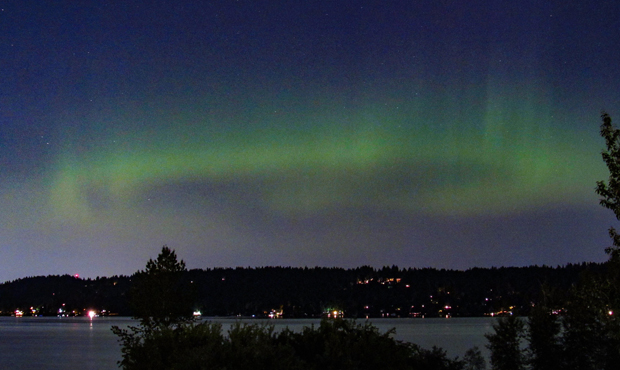 Aurora borealis Seattle NWS...