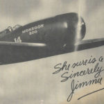 A promotional picture of Jimmie Allen’s “Monsoon” plane, from the radio serial “The Air Adventures of Jimmie Allen”; premiums like this were mailed to West Coast kids by Richfield Oil in Seattle in the 1930s. (Larry Zdeb)