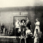 Hartford (also known as “Hartford Junction”), was once a separate town, is nowadays part of the city of Lake Stevens. It was terminus of a rail line that ran to the mining town of Monte Cristo in the Cascade Foothills. (Lake Stevens Historical Society)