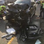 Five total vehicles were damaged in a Thursday morning crash. (Washington State Patrol)