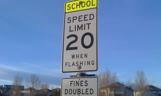 School zones...