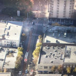 Buildings in Seattle's University District were evacuated for a gas leak reported in the area. (KIRO 7 TV)
