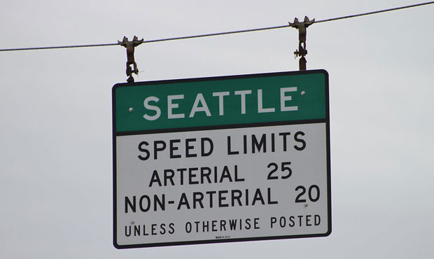 Seattle speed limits...