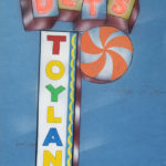 DETS Toyland in Bellevue once had neon designed by Bea Haverfield. (Bea Haverfield courtesy of Kathleen Wolff)