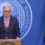 Gov. Inslee calls on businesses to manufacture supplies
No Voice in SAYWA writes: "Made my run to Food Lifeline today. Our Foodbank at church cannot haul in the van what they need so last 3 weeks been bringing my 1 ton Ford. Wear gloves and Mask. Cross my fingers." 
 Read the full story.
