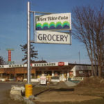 Sheridan Market, along what’s now SR-522 in what’s now Lake Forest Park, as it appeared in the 1960s. (Paula Goode)