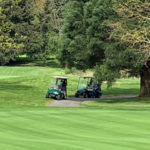 Carts are back at Lynnwood Golf Course.  (KIRO Radio/Chris Sullivan)