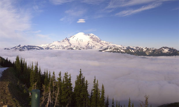 Seattle summer, Mt. Rainier, Washington best state...