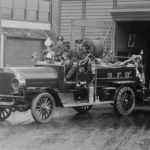 A 1916 photo of one of Seattle Fire Department’s Waterous-made motorized vehicles. (Last Resort Fire Department)