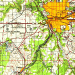 Spokane area map 1958 (Historical Topographic Map Collection)