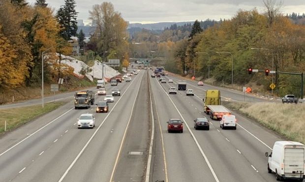 I-405 overpass close...