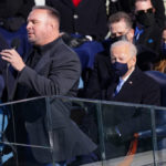 WASHINGTON, DC - JANUARY 20: Garth Brooks performs at the inauguration of U.S. President Joe Biden on the West Front of the U.S. Capitol on January 20, 2021 in Washington, DC.  During today's inauguration ceremony Joe Biden becomes the 46th president of the United States. (Photo by Alex Wong/Getty Images)