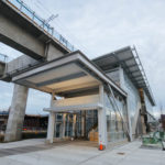 Northgate's elevated station. (Sound Transit)