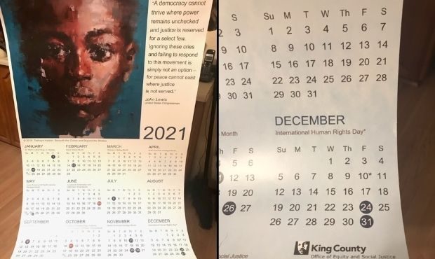 King County's 2021 calendar. (Jason Rantz/KTTH)...