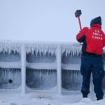 USCG Cutter Polar Star is patrolling the frigid Arctic, breaking ice both on deck and in the ocean. (Coast Guard, Jan. 4)