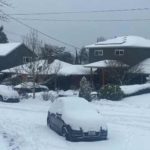 Snow in Seattle in February 2021. (Ursula Reutin/KIRO Radio)