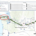 The route of the Great American Rail-Trail. (Rails-to-Trails Coalition)