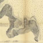 Port Madison, seen on this 1868 nautical chart, was county seat of Slaughter County and then Kitsap County, from 1857 to the early 1890s. (NOAA Archives)