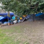 The encampment at Miller Park and Meany Middle School has grown dramatically. (Photo: Jason Rantz)