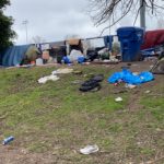 The encampment at Miller Park and Meany Middle School has grown dramatically. (Photo: Jason Rantz)