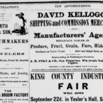 Newspaper ad placed by David Kellogg in 1879. (Matt McCauley)