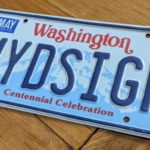 Centennial license plate