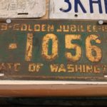 Centennial license plate