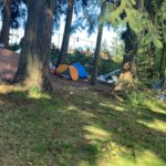 The encampment at Broadview Thompson K-8 continues to grow because the Seattle School Board refuses to sweep it. (Photo: Jason Rantz/KTTH)