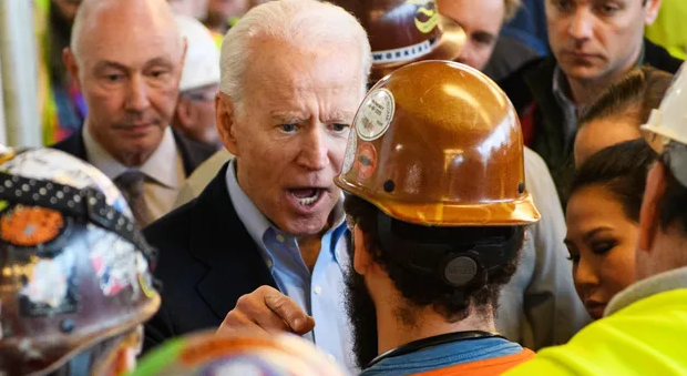 Flashback: Biden gets in heated exchange with oil worker...