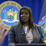 
              FILE - In this Friday, May 21, 2021, file photo, New York Attorney General Letitia James addresses a news conference at her office, in New York. In an agreement disclosed late Wednesday, July 7, 2021, in a filing in U.S. Bankruptcy Court in White Plains, N.Y., more than a dozen states have dropped their objections to OxyContin maker Purdue Pharma’s reorganization plan, edging the company closer to resolving its bankruptcy case. The new settlement terms call for Purdue to make tens of millions of internal documents public, a step several attorneys general, including James, had demanded as a way to hold the company accountable. (AP Photo/Richard Drew, File)
            