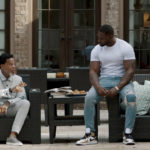 
              This image provided by Bounce shows D.L. Hughley, left, and Thomas Q. Jones in a scene from "Johnson," which premieres Aug. 1, 2021, on Bounce TV. (DeWayne Rogers/Bounce via AP)
            
