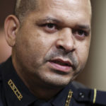 
              U.S. Capitol Police Sgt. Aquilino Gonell testifies during the House select committee hearing on the Jan. 6 attack on Capitol Hill in Washington, Tuesday, July 27, 2021. (Oliver Contreras/The New York Times via AP, Pool)
            