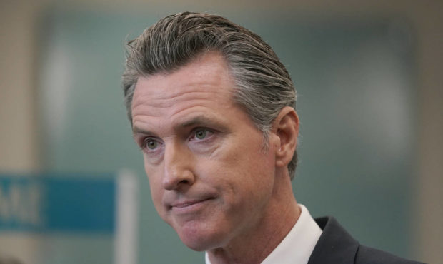 FILE — In this July 26, 2021, file photo, Gov. Gavin Newsom appears at a news conference in Oakla...
