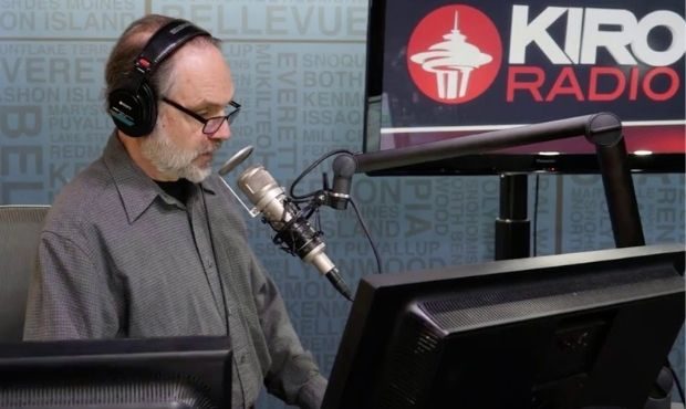 Dave Ross on air at KIRO Radio. (Photo courtesy of KIRO Radio/YouTube)...