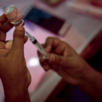 
              A health worker prepares to administer a dose of Covaxin during a vaccination drive against COVID-19 in New Delhi, India, Wednesday, Sept. 29, 2021. India, the world’s largest vaccine producer, will resume exports and donations of surplus coronavirus vaccines in October after halting them during a devastating surge in domestic infections in April. (AP Photo/Altaf Qadri)
            