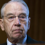 
              FILE - In this Tuesday, June 8, 2021 file photo, Sen. Chuck Grassley, R-Iowa, listens during a Senate Finance Committee hearing on the IRS budget request on Capitol Hill in Washington.  Grassley, the longest-serving Republican senator, announced Friday, Sept. 24, that he will seek an eighth term in 2022. The 88-year-old, who has been in the Senate for 40 years, said in an announcement posted on Twitter that there is “a lot more to do, for Iowa.” (Tom Williams/Pool via AP, File)
            