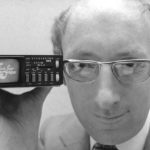 
              FILE  - In this Sept. 18, 1977 file photo, Clive Sinclair, founder of Sinclair Radionics, a New York-based firm, displays the Microvision television in New York. Sinclair, the British inventor and entrepreneur who arguably did more than anyone else to inspire a generation of children into a life-long passion for computers and gaming, has died. He was 81. Sinclair, who rose to prominence in the early 1980s with a series of affordable home computers that offered millions their first glimpse into the world of coding as well as the adrenaline rush of playing games on screens, died on Thursday, Sept. 17, 2021 morning after a long illness with cancer. (AP Photo/Dave Pickoff, File)
            