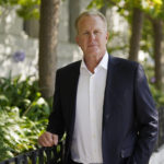 
              California gubernatorial candidate and former San Diego mayor Kevin Faulconer poses outside the headquarters of the California Supreme Court in San Francisco, Wednesday, Sept. 8, 2021. (AP Photo/Eric Risberg)
            