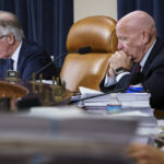 
              FILE - In this Sept. 14, 2021, file photo House Ways and Means Committee Chairman Richard Neal, D-Mass., left, and Rep. Kevin Brady, R-Texas, the ranking member, right, make opening statements as the tax-writing panel continues work on the Democrats' proposal for tax hikes on big corporations and the wealthy to fund President Joe Biden's $3.5 trillion domestic rebuilding plan, at the Capitol in Washington. (AP Photo/J. Scott Applewhite, File)
            