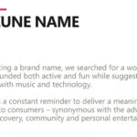 Microsoft's 2008 Zune brand guidelines give some clues as to the origin and intent of the Zune name. (Courtesy Peter Bull)
