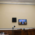 
              David Lawler, CEO of BP America Inc., testifies via video conference during a House Committee on Oversight and Reform hearing on the role of fossil fuel companies in climate change, Thursday, Oct. 28, 2021, on Capitol Hill in Washington. (AP Photo/Jacquelyn Martin)
            