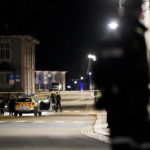 
              Police at the scene after an attack in Kongsberg, Norway, Wednesday, Oct. 13, 2021. Several people have been killed and others injured by a man armed with a bow and arrow in a town west of the Norwegian capital, Oslo. (Hakon Mosvold Larsen/NTB Scanpix via AP)
            