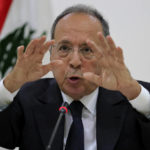 
              Jamil el-Sayyed a former security chief and current Lebanese lawmaker, who is an ally of the militant Hezbollah group, gestures during a press conference, in Beirut, Lebanon, Friday, Oct. 29, 2021. El-Sayyed who was targeted by U.S. sanctions this week denied on Friday American charges and challenged the U.S. Treasury Department to reveal the name of a government official whom they said helped him transfer tens of millions of dollars outside the crisis-hit country. (AP Photo/Hussein Malla)
            