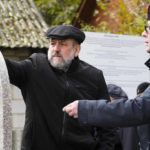 
              Poland's chief rabbi Michael Schudrich, left, and priest Zbigniew Kasprzyk stand together for prayers for the souls of some 60 Jews murdered by the occupying Nazi German forces during a ceremony marking a memorial to the victims in Wojslawice, Poland, Thursday Oct. 14, 2021. The grave is among many Holocaust graves that still exist across Poland today. In recent years they are being discovered, secured and marked. (AP Photo/Czarek Sokolowski)
            