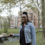 
              In this Oct. 4, 2021, photo provided by Coothill Nelson, Felicia Wilson poses for a photo in New York. Wilson is one of the winners of the year's David Prize. (Coothill Nelson via AP)
            