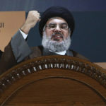 
              FILE - In this August 2, 2013 file photo, Hezbollah leader Sheik Hassan Nasrallah speaks during a rally to mark Jerusalem day, or Al-Quds day, in the southern suburb of Beirut, Lebanon. Nasrallah’s boast that he has 100,000 armed fighters that can be deployed against internal rivals came as a surprise to many Lebanese, not least because it was addressed to a domestic audience rather than the group’s archenemy Israel. Experts say the number — almost 20,000 more than the Lebanese army — is an exaggeration but is likely to further ratchet up anxiety of a return to sectarian fighting in the small country roiled by a series of devastating crises. (AP Photo/Hussein Malla, File)
            