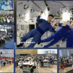 
              In this image taken from video footage run by China's CCTV, Chinese astronauts waves goodbye after conducting a lesson from China's space station for children across different parts of China through video link on Thursday, Dec. 9, 2021. (CCTV via AP)
            